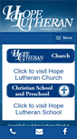 Mobile Screenshot of hopelcs.org